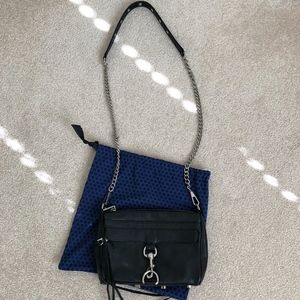 Rebecca Minkoff Mini Mac Crossbody Bag Black